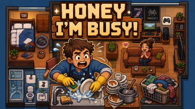 Honey, I'm Busy! cover art